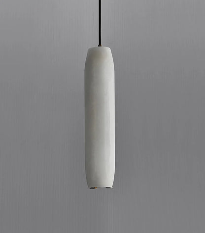 Alabaster Flute Pendant Light