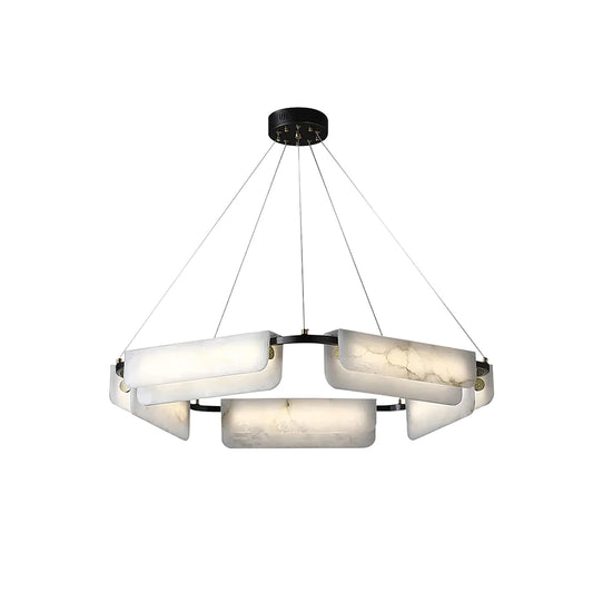 Alabaster Modern Chandelier - Nuvé