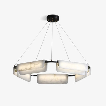 Alabaster Modern Chandelier - Nuvé