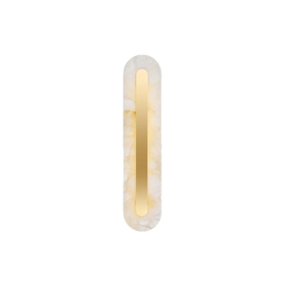 Alabaster Rounded Wall Light - Nuvé