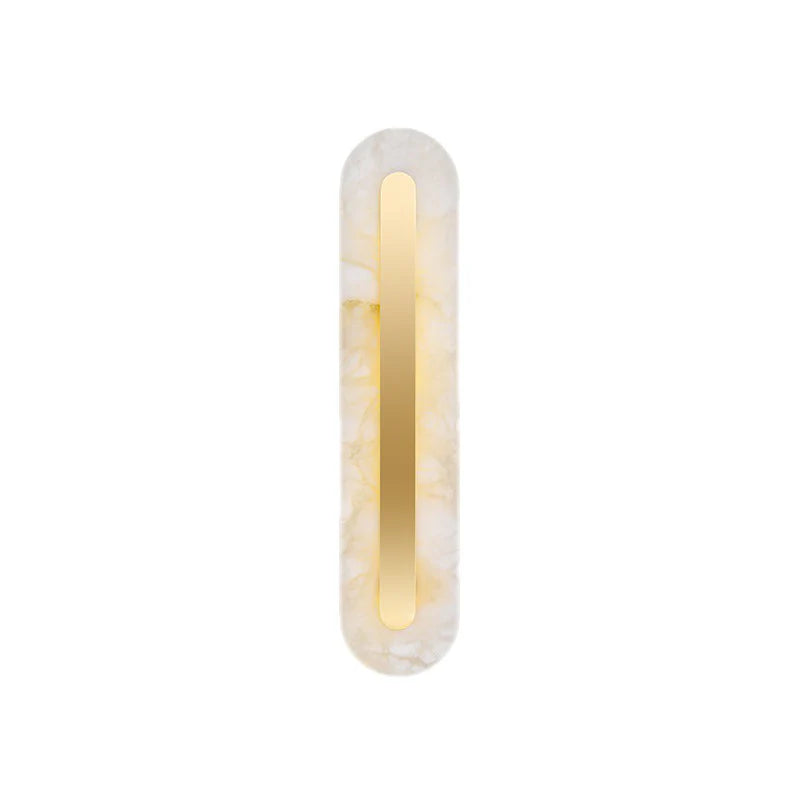 Alabaster Rounded Wall Light - Nuvé