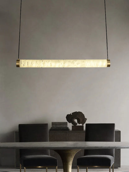 Strip Alabaster Chandelier - Nuvé