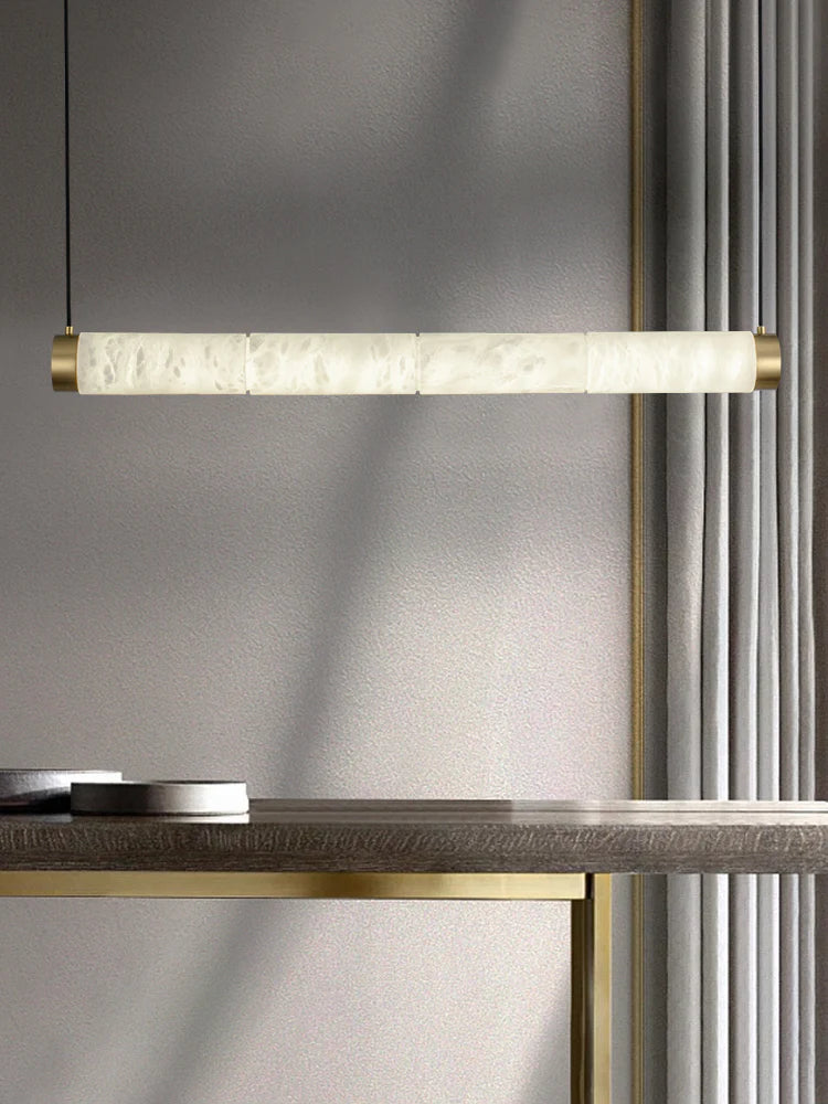 Strip Alabaster Chandelier - Nuvé