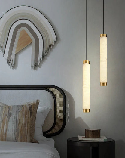 Strip Alabaster Chandelier - Nuvé