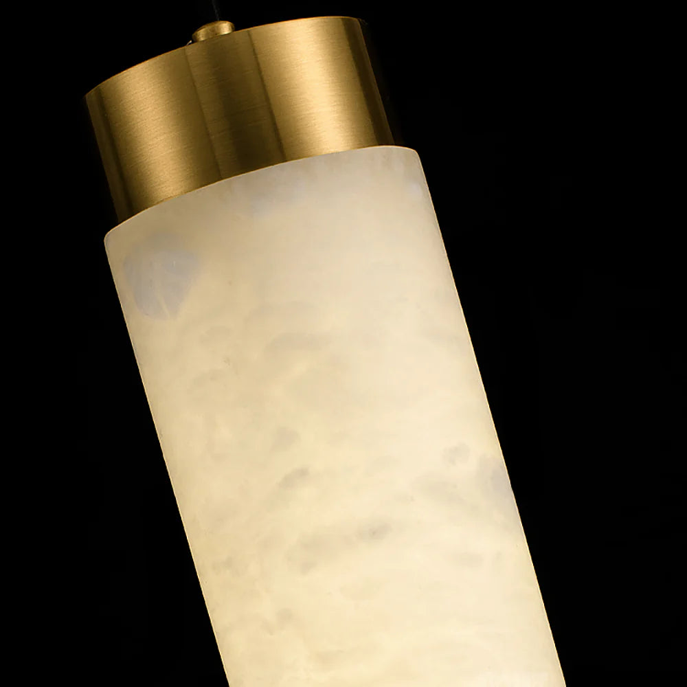 Strip Alabaster Chandelier - Nuvé