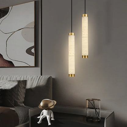 Strip Alabaster Chandelier - Nuvé