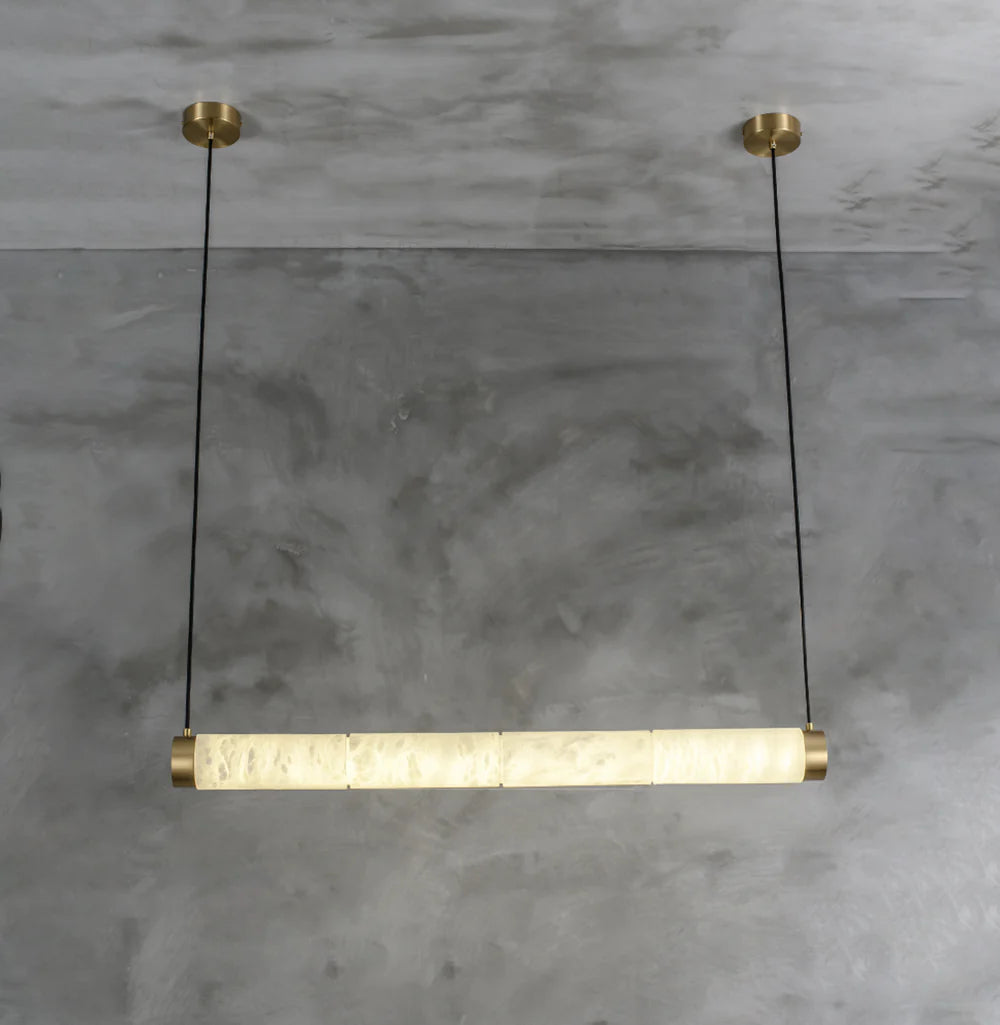 Strip Alabaster Chandelier - Nuvé