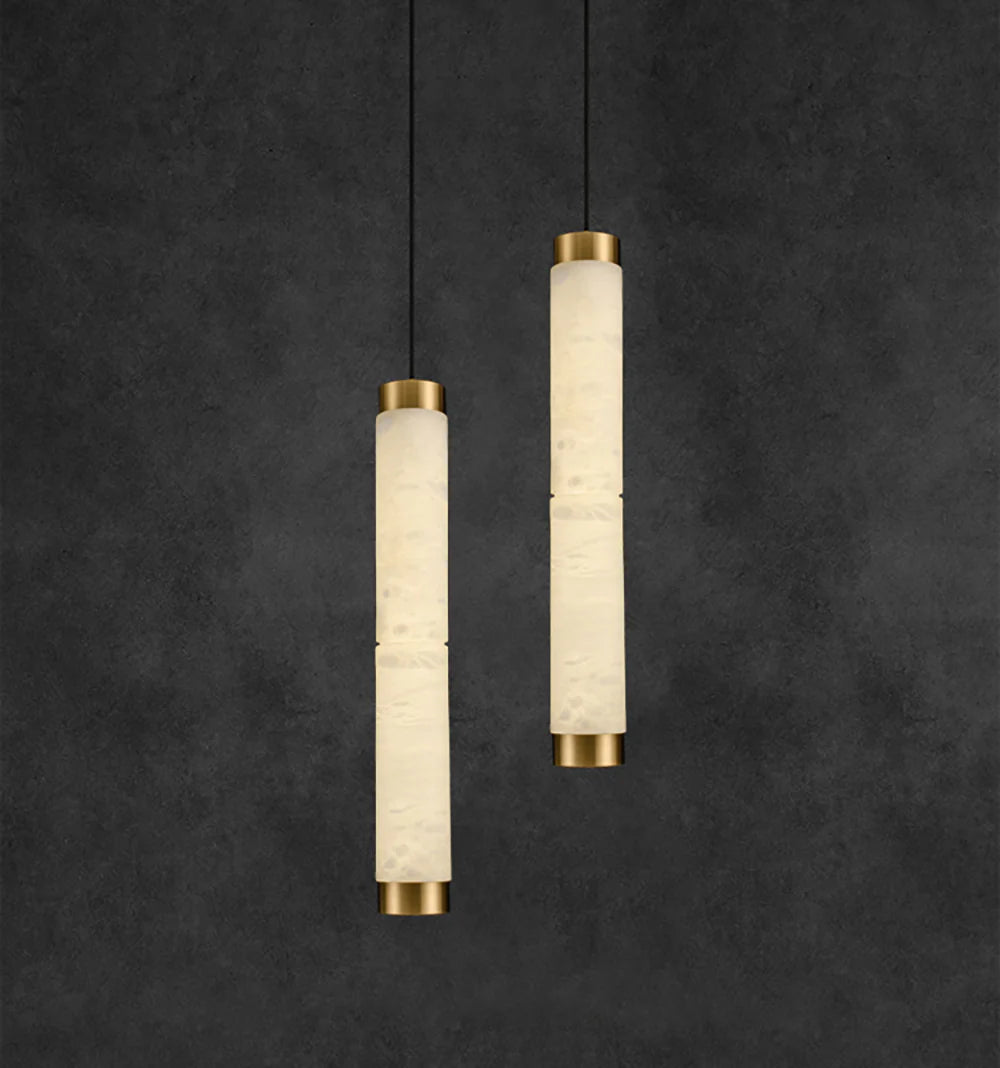 Strip Alabaster Chandelier - Nuvé