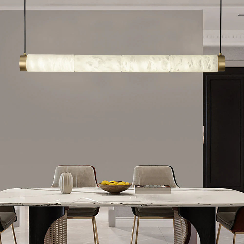 Strip Alabaster Chandelier - Nuvé