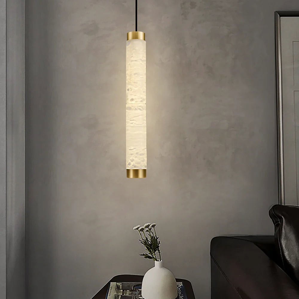 Strip Alabaster Chandelier - Nuvé