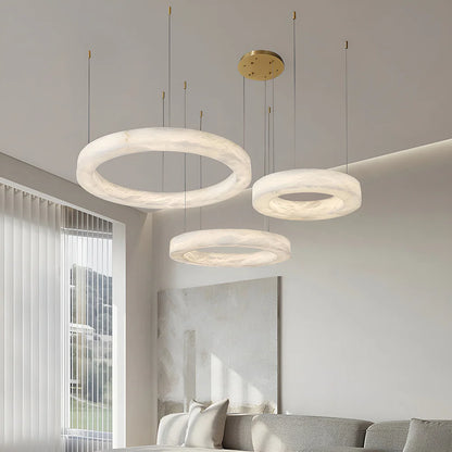 Marika Alabaster Pendant Lamp - Nuvé