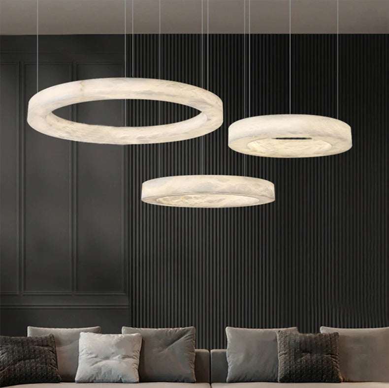 Marika Alabaster Pendant Lamp - Nuvé