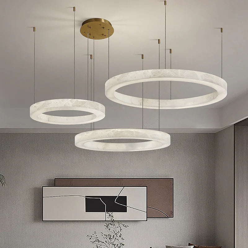 Marika Alabaster Pendant Lamp - Nuvé