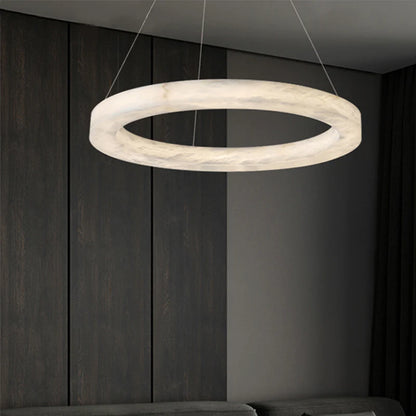 Marika Alabaster Pendant Lamp - Nuvé