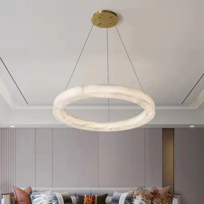 Marika Alabaster Pendant Lamp - Nuvé