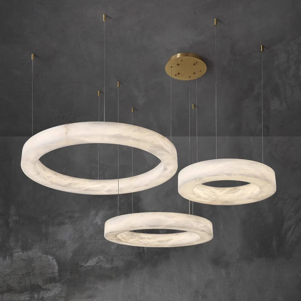 Marika Alabaster Pendant Lamp - Nuvé