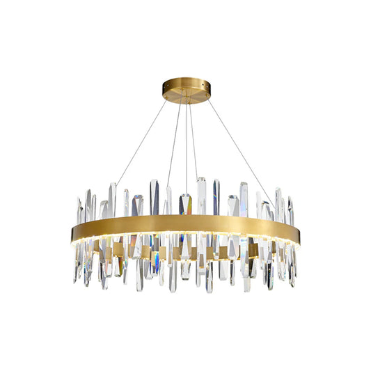 Marylin Modern Crystal Ring Chandelier - Nuvé