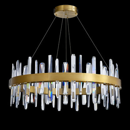Marylin Modern Crystal Ring Chandelier - Nuvé