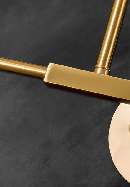 Alabaster Maytoni Uva Brass Chandelier - Nuvé