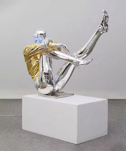 Mechanical Technology Goddess Sculpture Floor Lamp - Nuvé