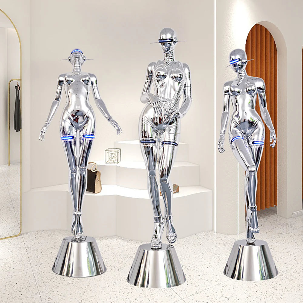 Mechanical Technology Goddess Sculpture Floor Lamp - Nuvé