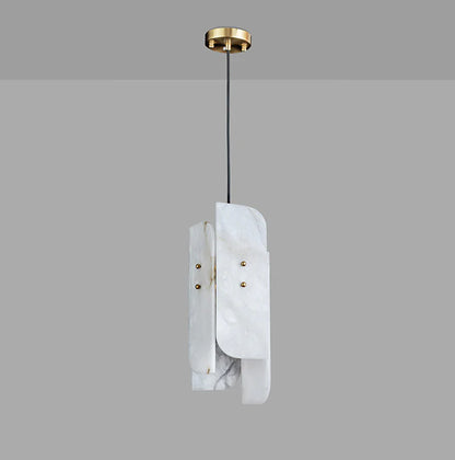 Megalith Mini Alabaster Pendant Light - Nuvé