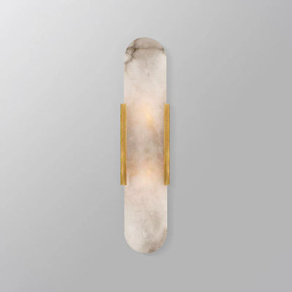 Melange Elongated Alabaster Wall Lamp - Nuvé