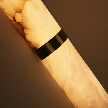 Alabaster Pill Shape Wall Light - Nuvé