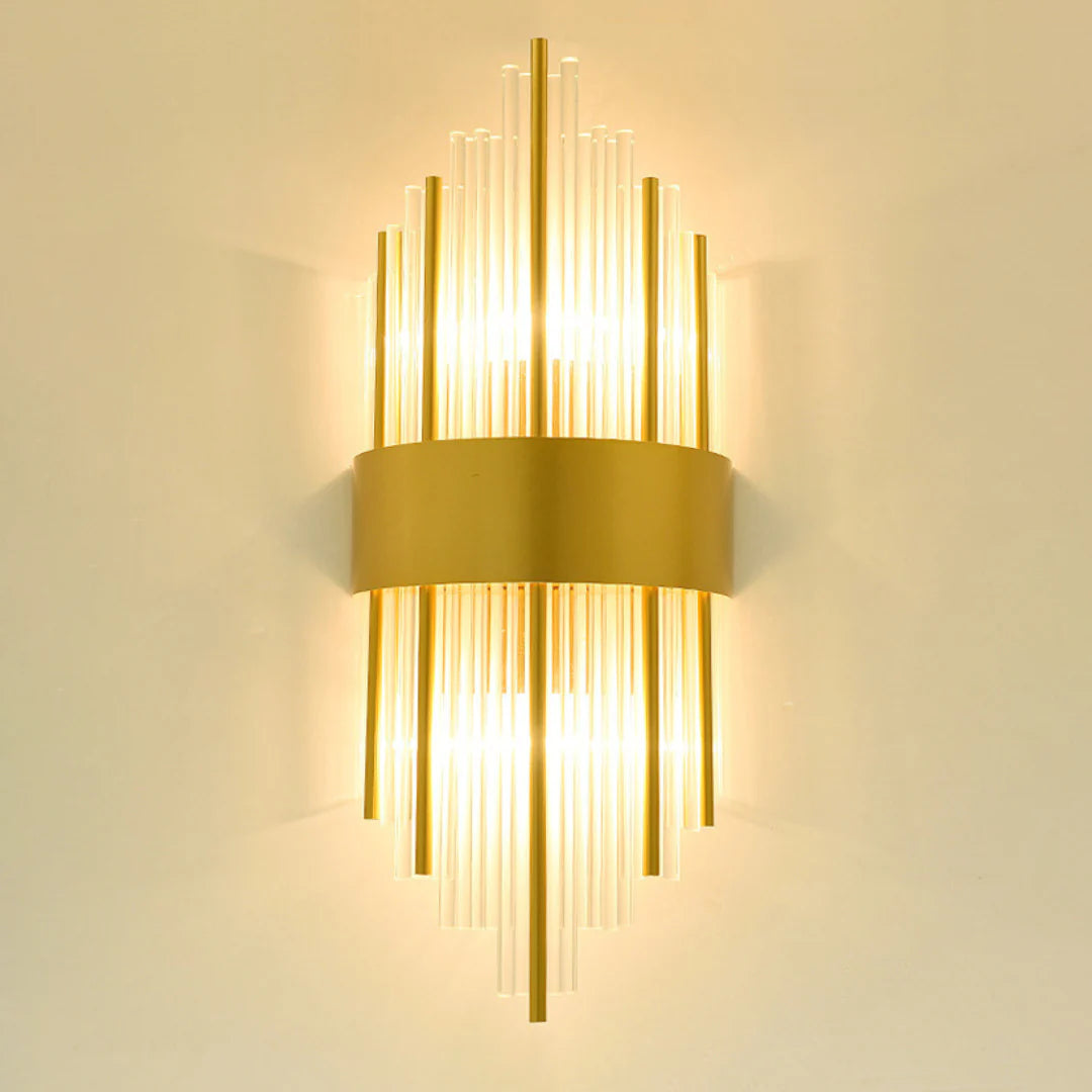 Cylinder Crystal Melanie Wall Lamp