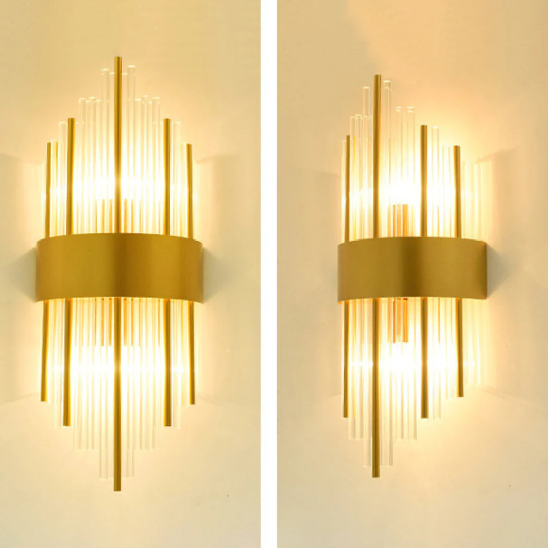 Cylinder Crystal Melanie Wall Lamp