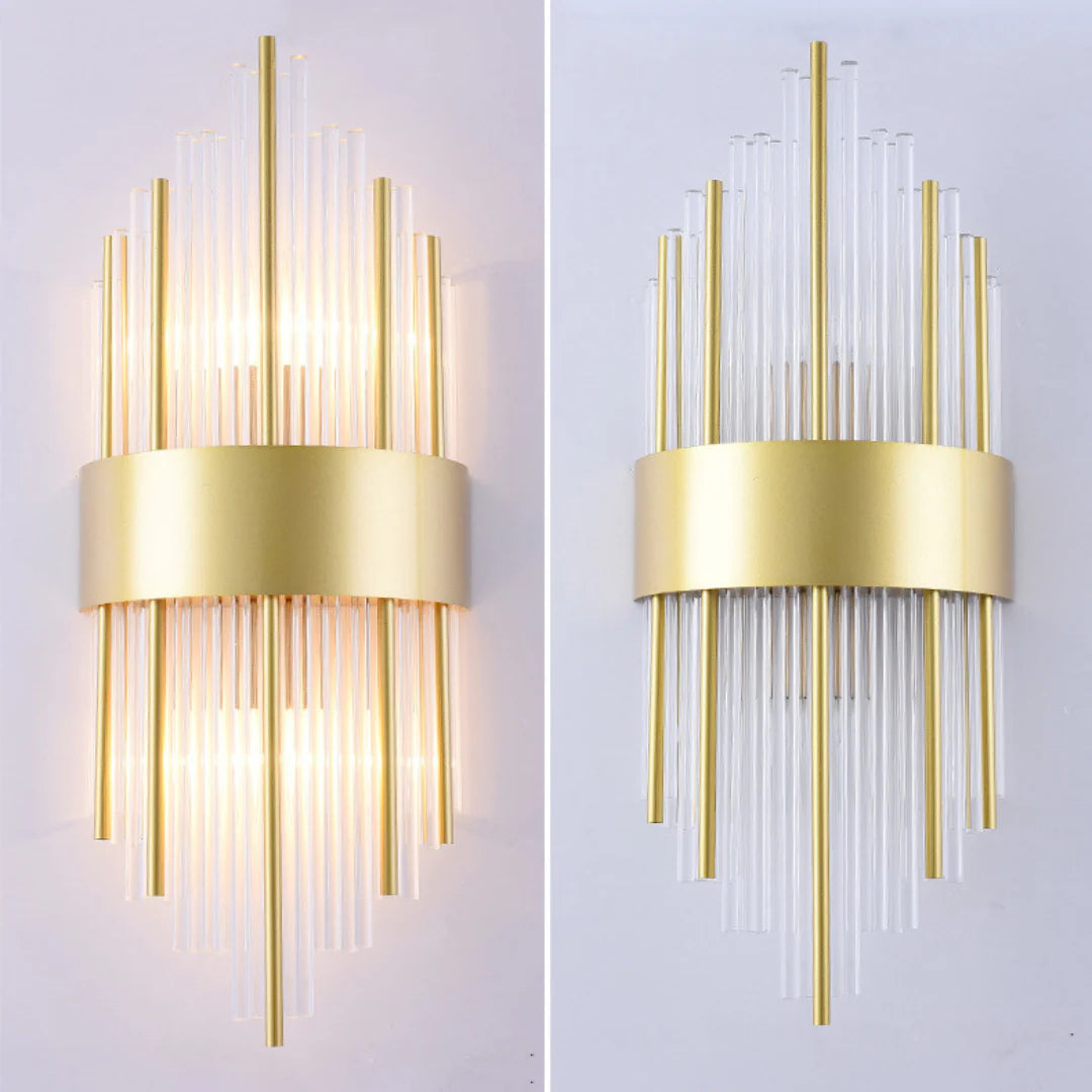 Cylinder Crystal Melanie Wall Lamp