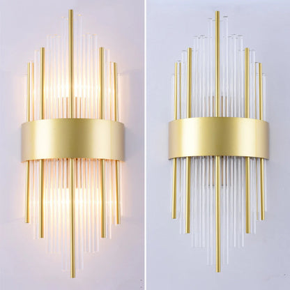 Cylinder Crystal Melanie Wall Lamp