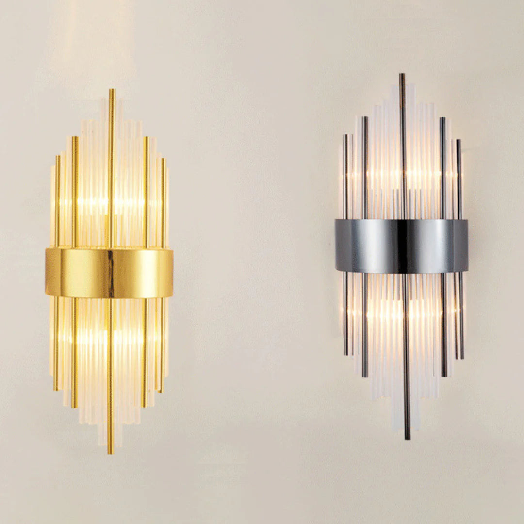 Cylinder Crystal Melanie Wall Lamp