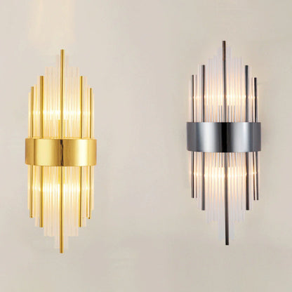 Cylinder Crystal Melanie Wall Lamp