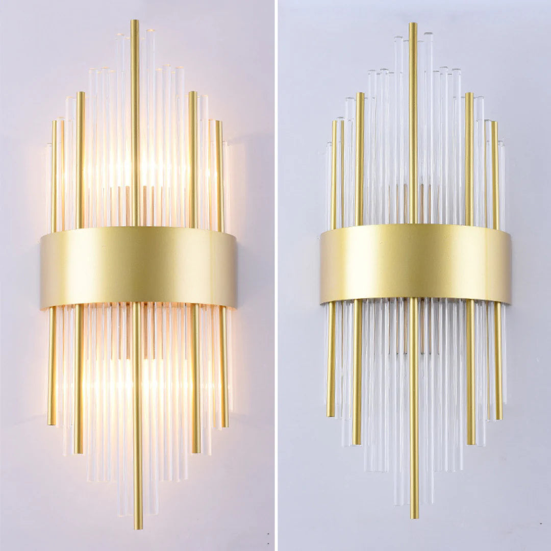 Cylinder Crystal Melanie Wall Lamp