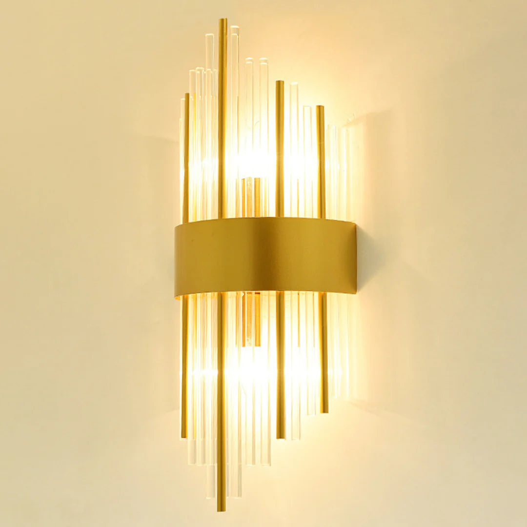 Cylinder Crystal Melanie Wall Lamp