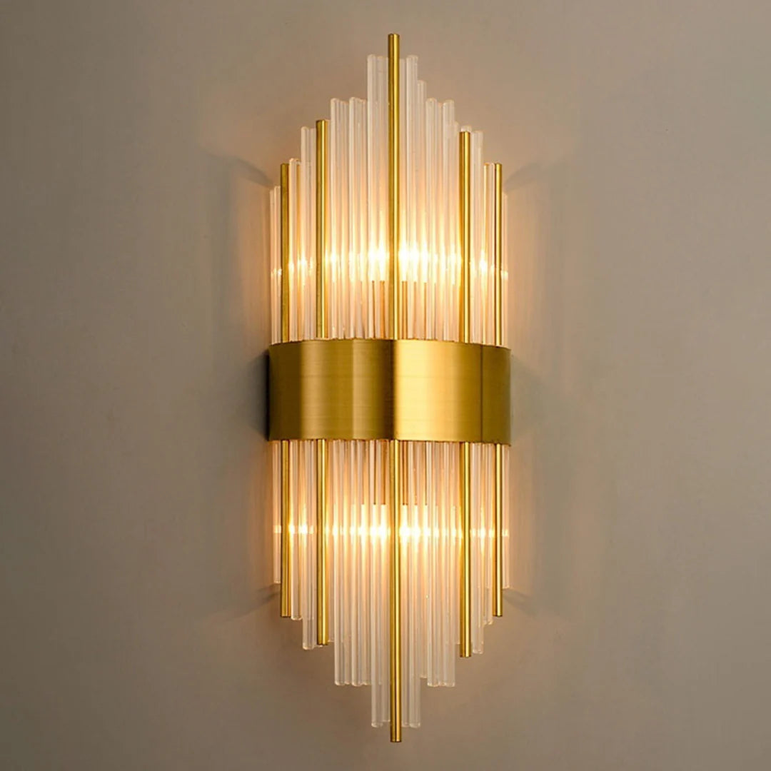 Cylinder Crystal Melanie Wall Lamp