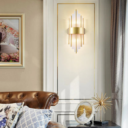 Cylinder Crystal Melanie Wall Lamp