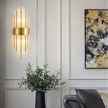 Cylinder Crystal Melanie Wall Lamp