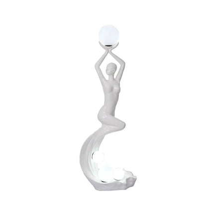 Mermaid Art Sculpture Floor Lamp - Nuvé