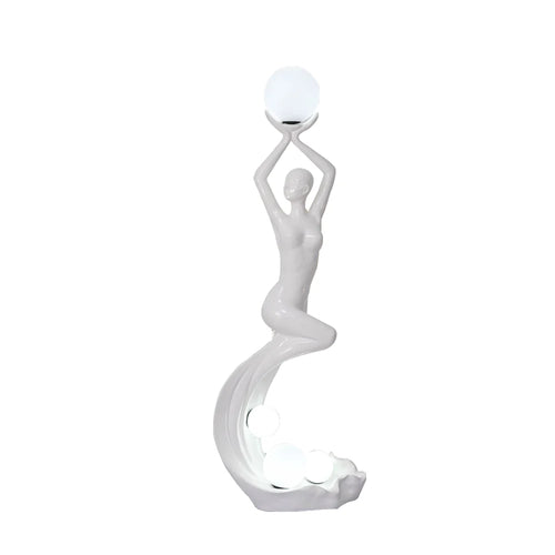 Mermaid Art Sculpture Floor Lamp - Nuvé