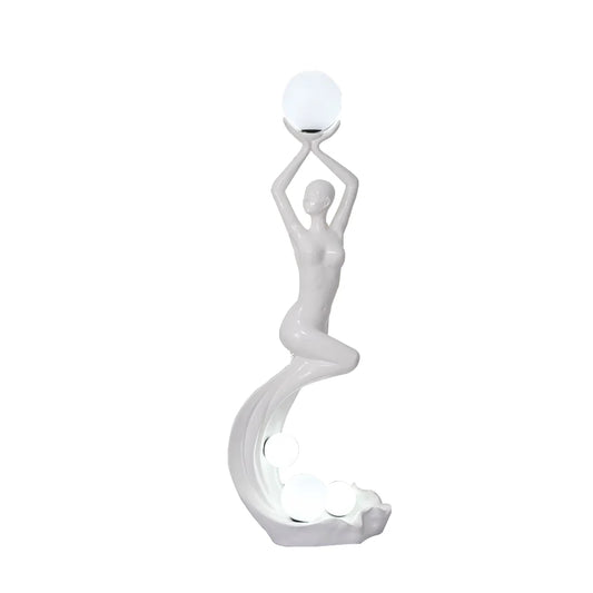 Mermaid Art Sculpture Floor Lamp - Nuvé