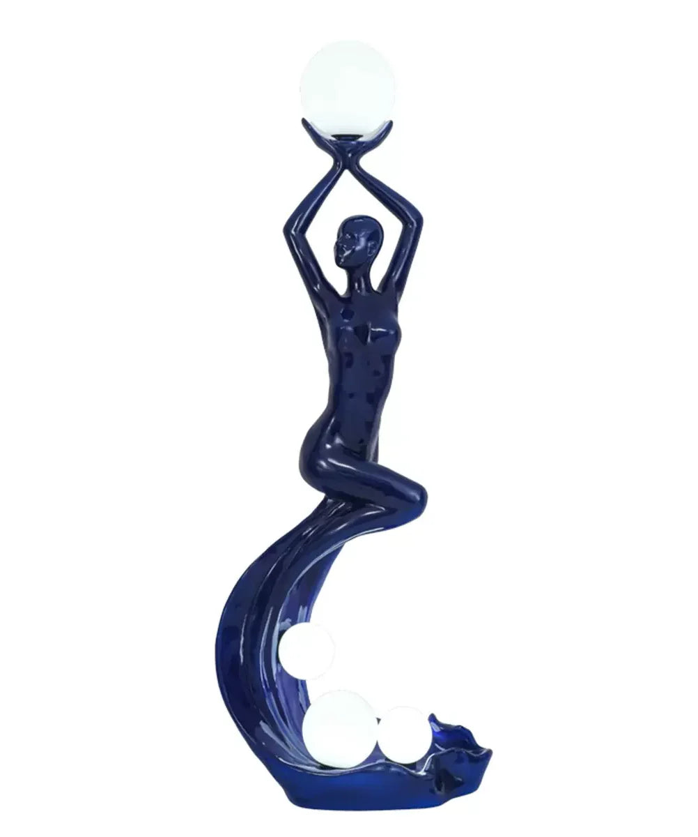 Mermaid Art Sculpture Floor Lamp - Nuvé