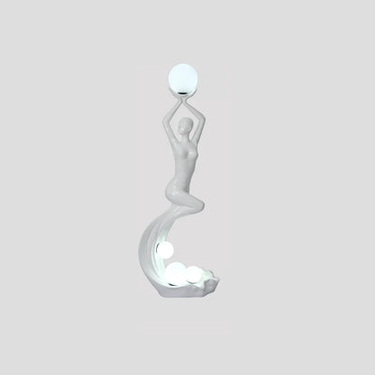 Mermaid Art Sculpture Floor Lamp - Nuvé