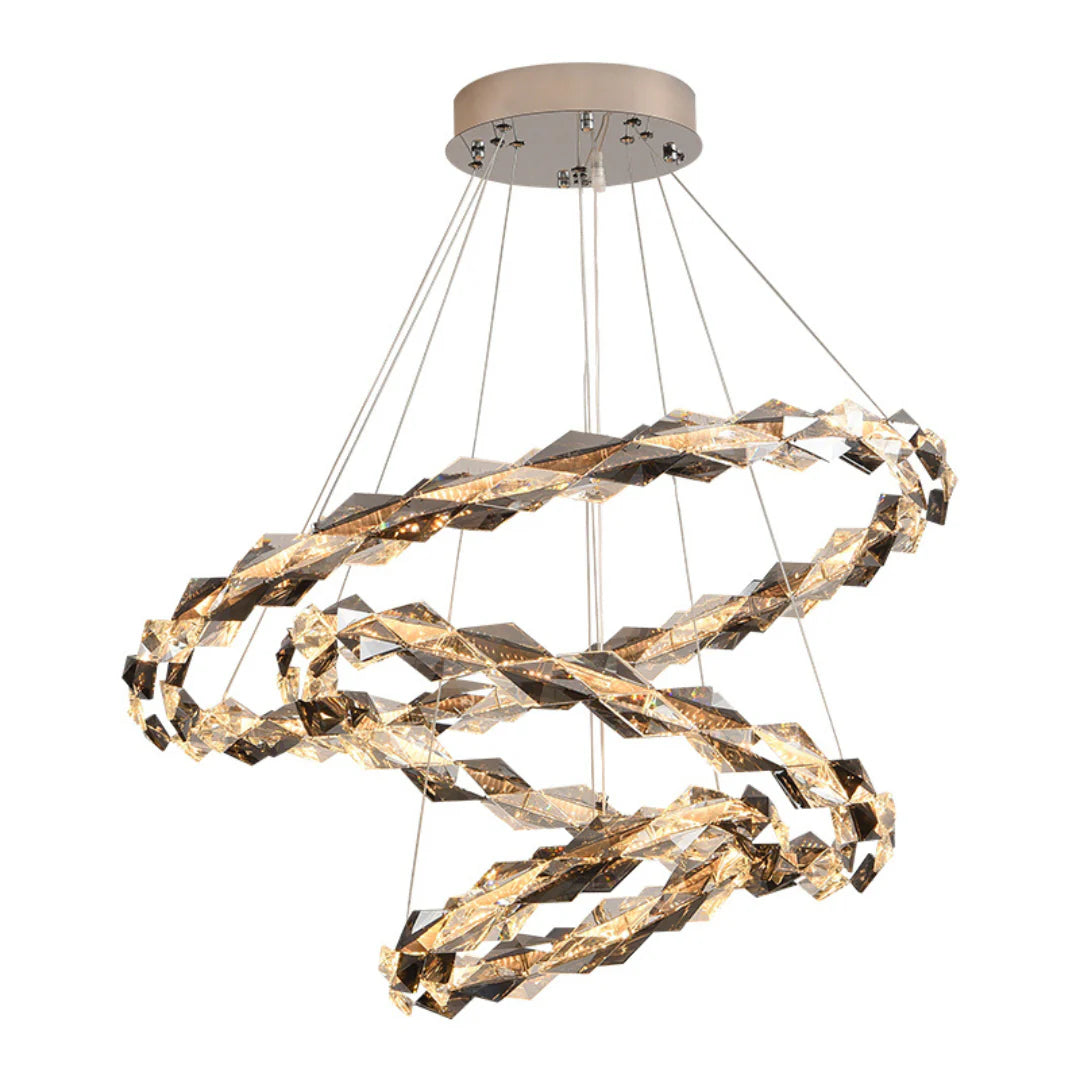 Merrill Round Crystal Chandelier - Nuvé