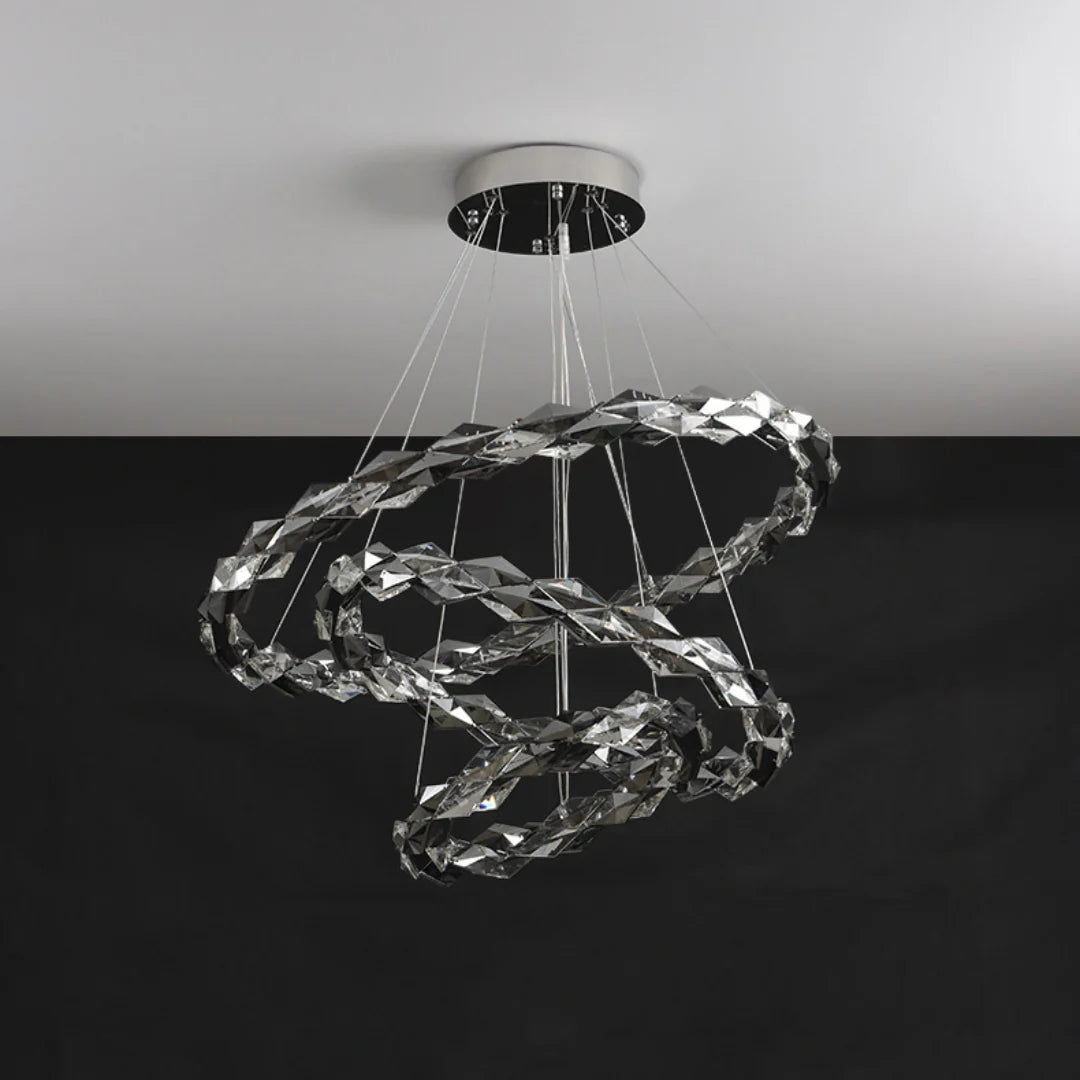 Merrill Round Crystal Chandelier - Nuvé