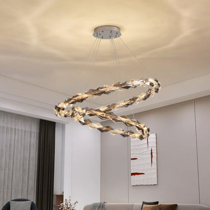Merrill Round Crystal Chandelier - Nuvé