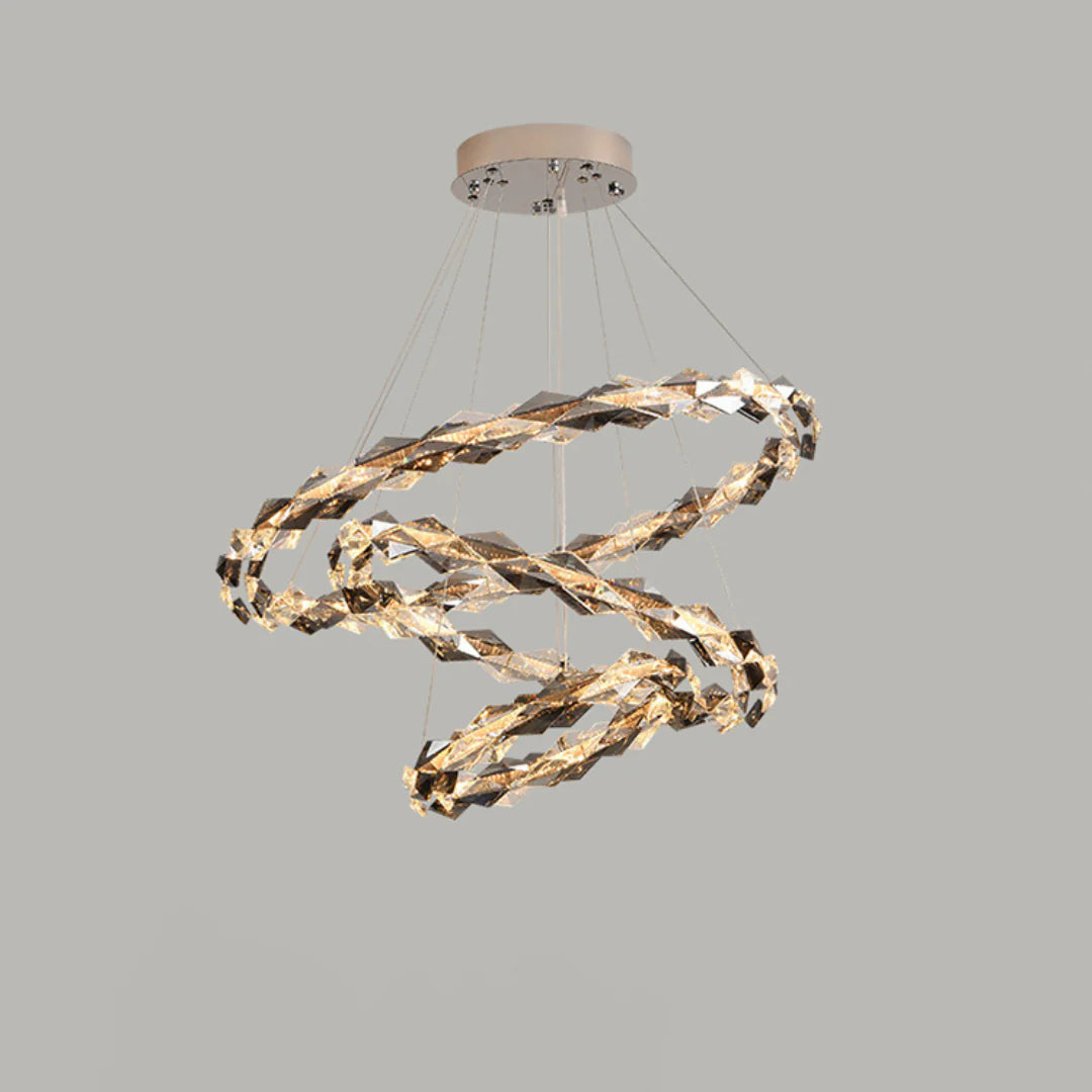 Merrill Round Crystal Chandelier - Nuvé