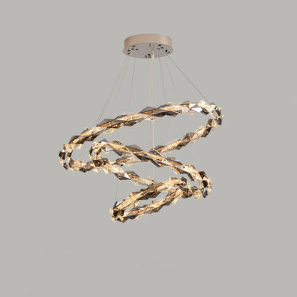 Merrill Round Crystal Chandelier - Nuvé