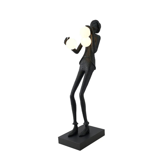 Michael Character Sculpture Floor Lamp - Nuvé